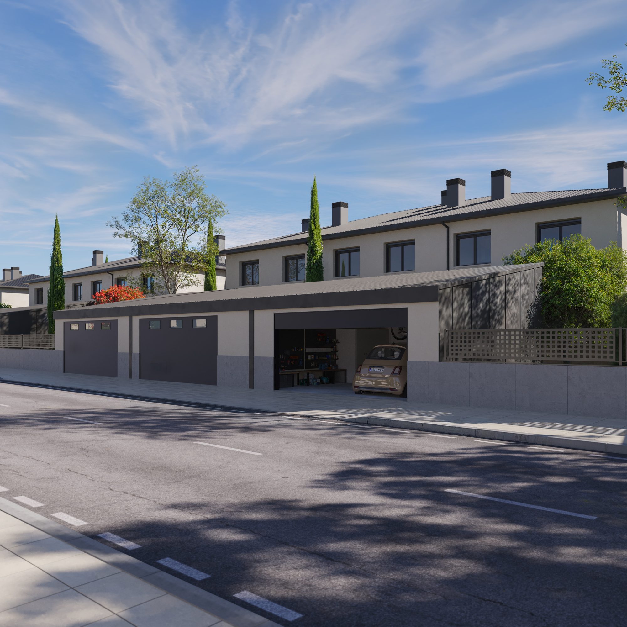 Doñinos Residencial, vista del conjunto